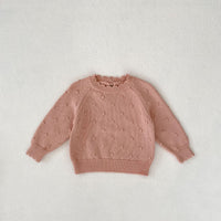 Load image into Gallery viewer, Baby Kid Girls Solid Color Sweaters Wholesale 24011185
