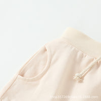 Load image into Gallery viewer, 2 Pieces Set Baby Kid Girls Boys Letters Tops And Solid Color Shorts Wholesale 24011187
