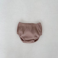 Load image into Gallery viewer, 2 Pieces Set Baby Girls Solid Color Tops And Shorts Wholesale 24011195
