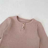 Load image into Gallery viewer, 2 Pieces Set Baby Girls Solid Color Tops And Shorts Wholesale 24011195
