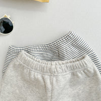 Load image into Gallery viewer, Baby Kid Girls Solid Color Striped Pants Wholesale 24030104
