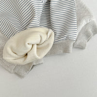 Load image into Gallery viewer, Baby Kid Girls Solid Color Striped Pants Wholesale 24030104
