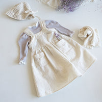 Load image into Gallery viewer, Baby Kid Girls Solid Color Dresses Wholesale 24030107
