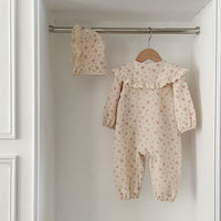 Load image into Gallery viewer, Baby Kid Girls Flower Print Print Jumpsuits Wholesale 240301111
