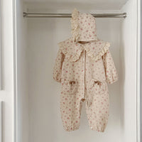 Load image into Gallery viewer, Baby Kid Girls Flower Print Print Jumpsuits Wholesale 240301111
