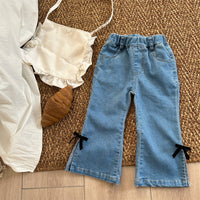 Load image into Gallery viewer, Baby Kid Girls Solid Color Pants Jeans Wholesale 240301121
