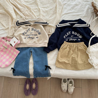 Load image into Gallery viewer, Baby Kid Girls Solid Color Pants Jeans Wholesale 240301121
