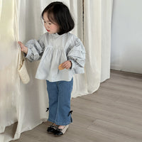 Load image into Gallery viewer, Baby Kid Girls Solid Color Pants Jeans Wholesale 240301121
