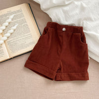 Load image into Gallery viewer, Baby Kid Girls Solid Color Shorts Wholesale 240301124

