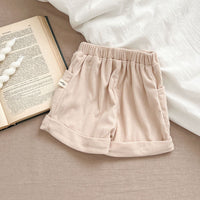 Load image into Gallery viewer, Baby Kid Girls Solid Color Shorts Wholesale 240301124
