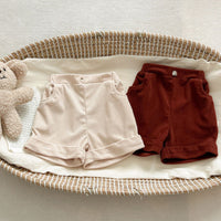Load image into Gallery viewer, Baby Kid Girls Solid Color Shorts Wholesale 240301124
