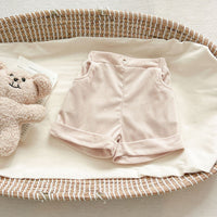 Load image into Gallery viewer, Baby Kid Girls Solid Color Shorts Wholesale 240301124
