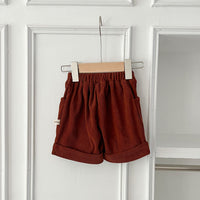 Load image into Gallery viewer, Baby Kid Girls Solid Color Shorts Wholesale 240301124

