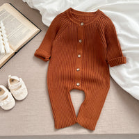 Load image into Gallery viewer, Baby Kid Girls Boys Solid Color Jumpsuits Wholesale 240301126
