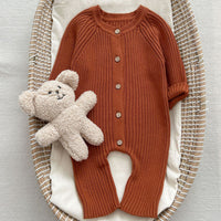 Load image into Gallery viewer, Baby Kid Girls Boys Solid Color Jumpsuits Wholesale 240301126
