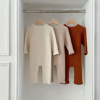 Load image into Gallery viewer, Baby Kid Girls Boys Solid Color Jumpsuits Wholesale 240301126
