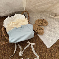 Load image into Gallery viewer, Baby Kid Girls Solid Color Tops Wholesale 240301127
