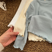 Load image into Gallery viewer, Baby Kid Girls Solid Color Tops Wholesale 240301127
