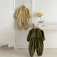 Load image into Gallery viewer, Baby Kid Girls Flower Print Jumpsuits Wholesale 240301128
