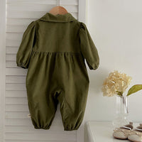 Load image into Gallery viewer, Baby Kid Girls Flower Print Jumpsuits Wholesale 240301128
