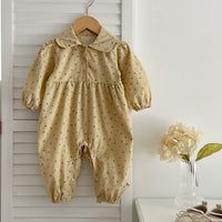 Load image into Gallery viewer, Baby Kid Girls Flower Print Jumpsuits Wholesale 240301128
