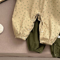 Load image into Gallery viewer, Baby Kid Girls Flower Print Jumpsuits Wholesale 240301128
