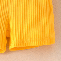 Load image into Gallery viewer, 2 Pieces Set Kid Girls Solid Color Rompers And Vests Waistcoats Wholesale 240301129
