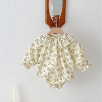Load image into Gallery viewer, Baby Kid Girls Flower Print Rompers Wholesale 240301132
