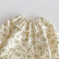 Load image into Gallery viewer, Baby Kid Girls Flower Print Rompers Wholesale 240301132
