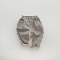 Load image into Gallery viewer, Baby Kid Boys Solid Color Striped Pants Wholesale 24030114
