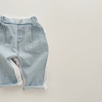 Load image into Gallery viewer, Baby Kid Boys Solid Color Striped Pants Wholesale 24030114
