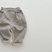 Load image into Gallery viewer, Baby Kid Boys Solid Color Striped Pants Wholesale 24030114
