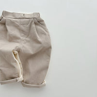 Load image into Gallery viewer, Baby Kid Boys Solid Color Striped Pants Wholesale 24030114
