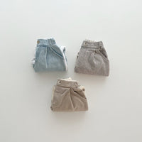 Load image into Gallery viewer, Baby Kid Boys Solid Color Striped Pants Wholesale 24030114
