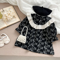 Load image into Gallery viewer, Baby Kid Girls Flower Print Dresses Wholesale 240301143

