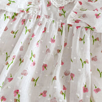 Load image into Gallery viewer, Baby Kid Girls Flower Print Rompers Wholesale 240301146
