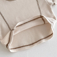 Load image into Gallery viewer, 2 Pieces Set Baby Kid Boys Solid Color Tops And Shorts Wholesale 240301149
