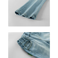 Load image into Gallery viewer, Kid Girls Solid Color Pants Jeans Wholesale 240301151

