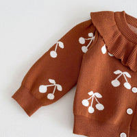 Load image into Gallery viewer, Baby Kid Girls Fruit Cardigan Wholesale 240301152
