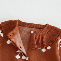 Load image into Gallery viewer, Baby Kid Girls Fruit Cardigan Wholesale 240301152
