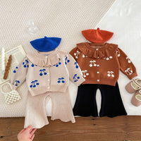 Load image into Gallery viewer, Baby Kid Girls Fruit Cardigan Wholesale 240301152

