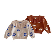 Load image into Gallery viewer, Baby Kid Girls Fruit Cardigan Wholesale 240301152
