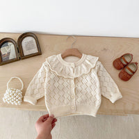 Load image into Gallery viewer, Baby Kid Girls Solid Color Cardigan Wholesale 240301153
