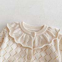 Load image into Gallery viewer, Baby Kid Girls Solid Color Cardigan Wholesale 240301153
