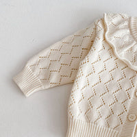 Load image into Gallery viewer, Baby Kid Girls Solid Color Cardigan Wholesale 240301153

