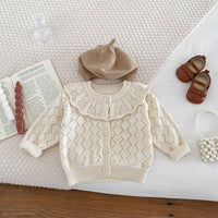 Load image into Gallery viewer, Baby Kid Girls Solid Color Cardigan Wholesale 240301153
