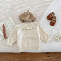 Load image into Gallery viewer, Baby Kid Girls Solid Color Cardigan Wholesale 240301153

