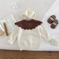 Load image into Gallery viewer, Baby Kid Girls Color-blocking Cardigan Wholesale 240301169
