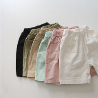 Load image into Gallery viewer, Baby Kid Girls Boys Solid Color Shorts Wholesale 24030117
