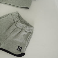 Load image into Gallery viewer, 2 Pieces Set Baby Kid Girls Letters Tops And Shorts Wholesale 24030123
